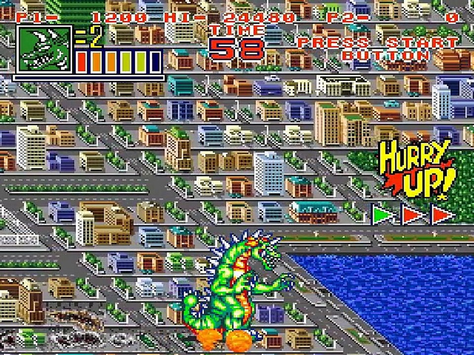 King of the Monsters 2 online multiplayer - snes