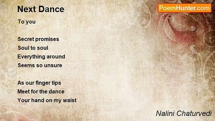 Nalini Jyotsana Chaturvedi - Next Dance