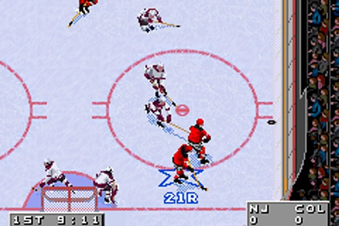 NHL 2002 online multiplayer - gba