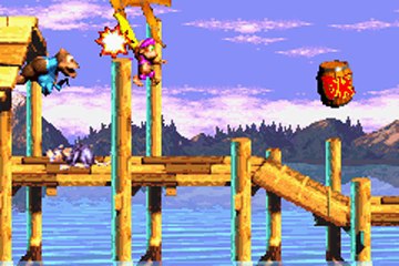 Donkey Kong Country 3 online multiplayer - gba