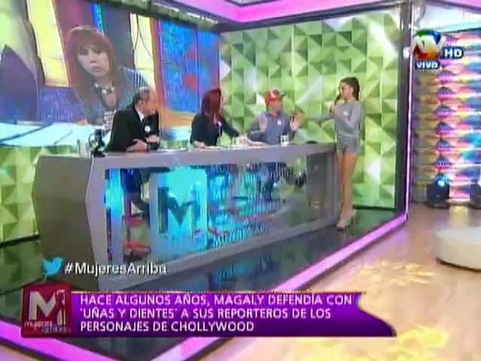 Así defendía Magaly Medina a sus reporteros