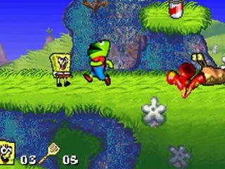 SpongeBob SquarePants: SuperSponge online multiplayer - gba