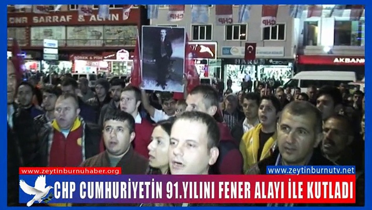 CHP Zeytinburnu 29 Ekim Fener Alayı