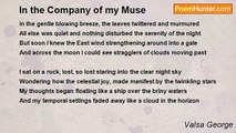 Valsa George - In the Company of my Muse