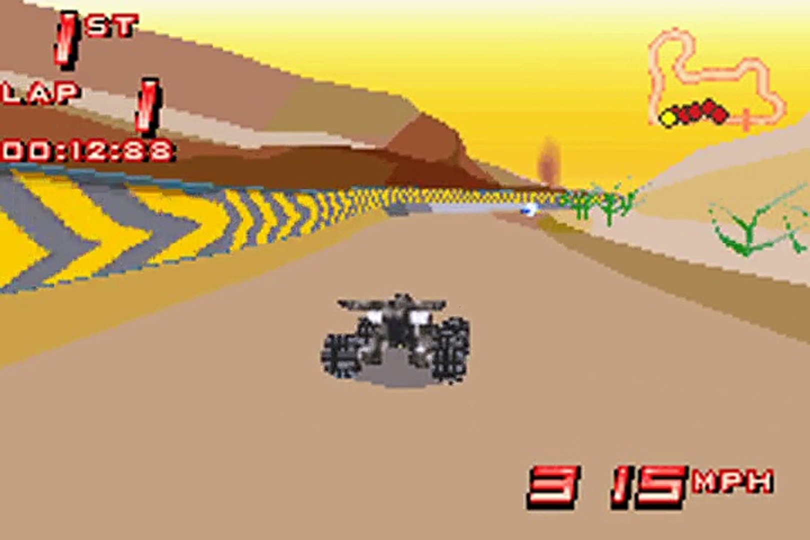 Drome Racers online multiplayer - gba - Vidéo