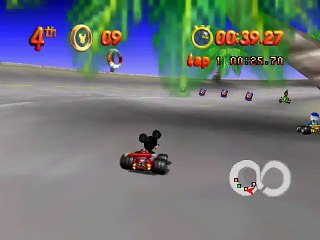 Mickey's Speedway USA online multiplayer - n64