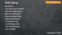Tajudeen Shah - Anti Aging.