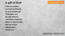 ABHIPSA TRIPATHY - A gift of God