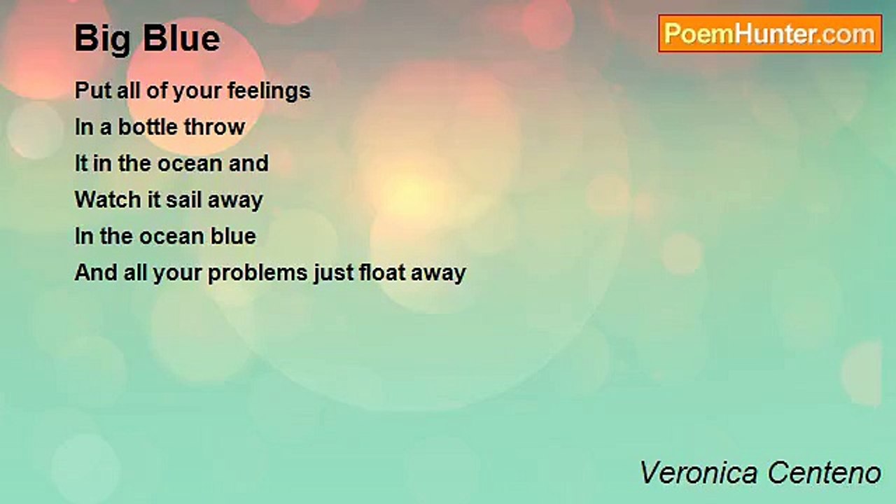 Veronica Centeno - Big Blue