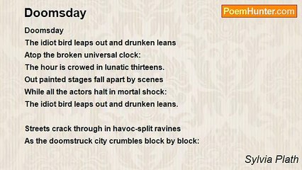 Sylvia Plath - Doomsday
