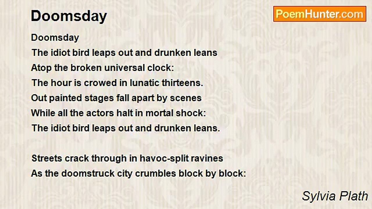 Sylvia Plath - Doomsday