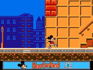 Mickey's Adventure in Numberland online multiplayer - nes