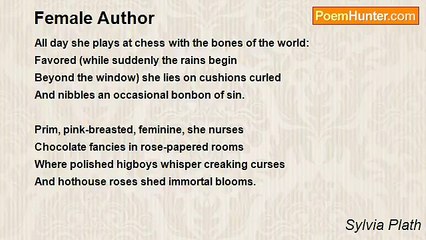 Sylvia Plath - Female Author