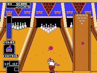Championship Bowling online multiplayer - nes