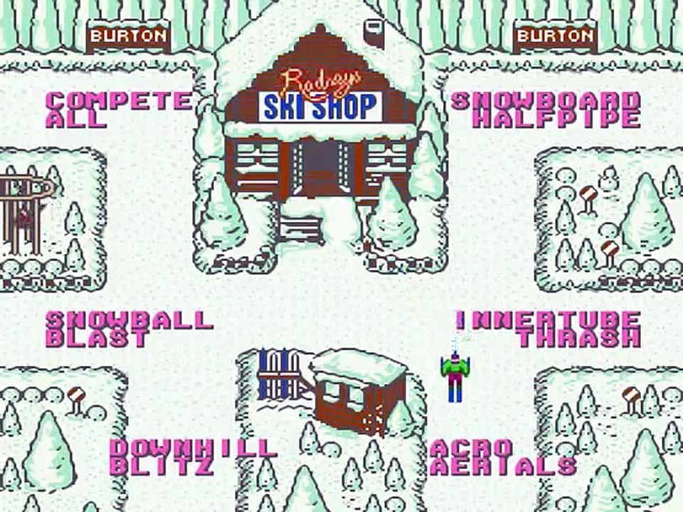 Ski or Die online multiplayer - nes