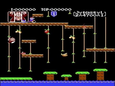 Donkey Kong Jr. online multiplayer - nes