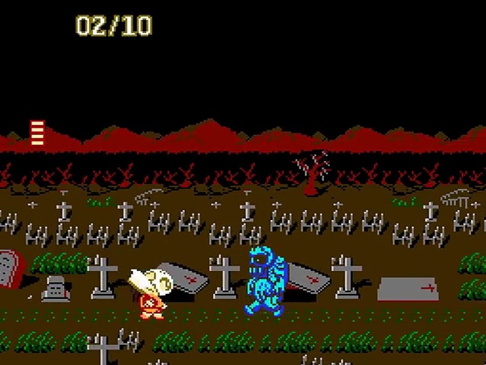 Splatterhouse : Wanpaku Graffiti online multiplayer - nes