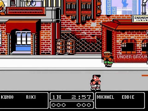 Nekketsu! Street Basket - Ganbare Dunk Heroes online multiplayer - nes