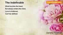 Sandra Feldman - The Indefinable