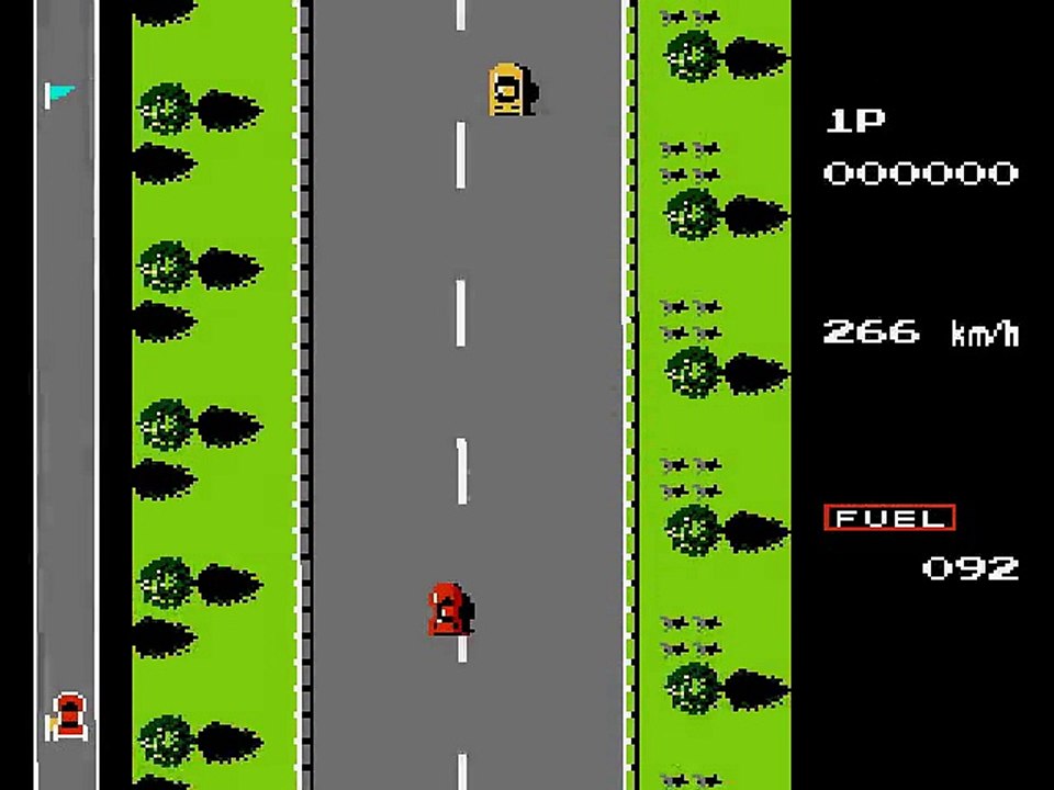 Road Fighter online multiplayer - nes