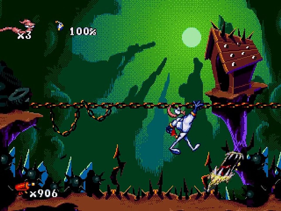 Earthworm Jim online multiplayer - megadrive