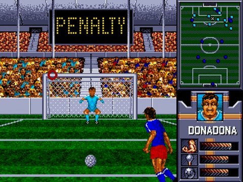 AWS Pro Moves Soccer online multiplayer - megadrive