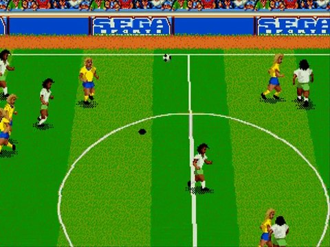 World Championship Soccer II online multiplayer - megadrive