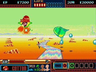 Panorama Cotton online multiplayer - megadrive