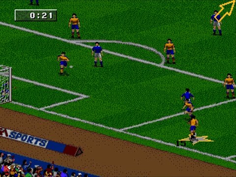 FIFA Soccer 96 online multiplayer - megadrive