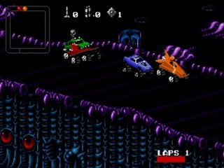 Rock n' Roll Racing online multiplayer - megadrive
