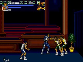 The Punisher online multiplayer - megadrive