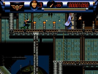 Judge Dredd online multiplayer - megadrive