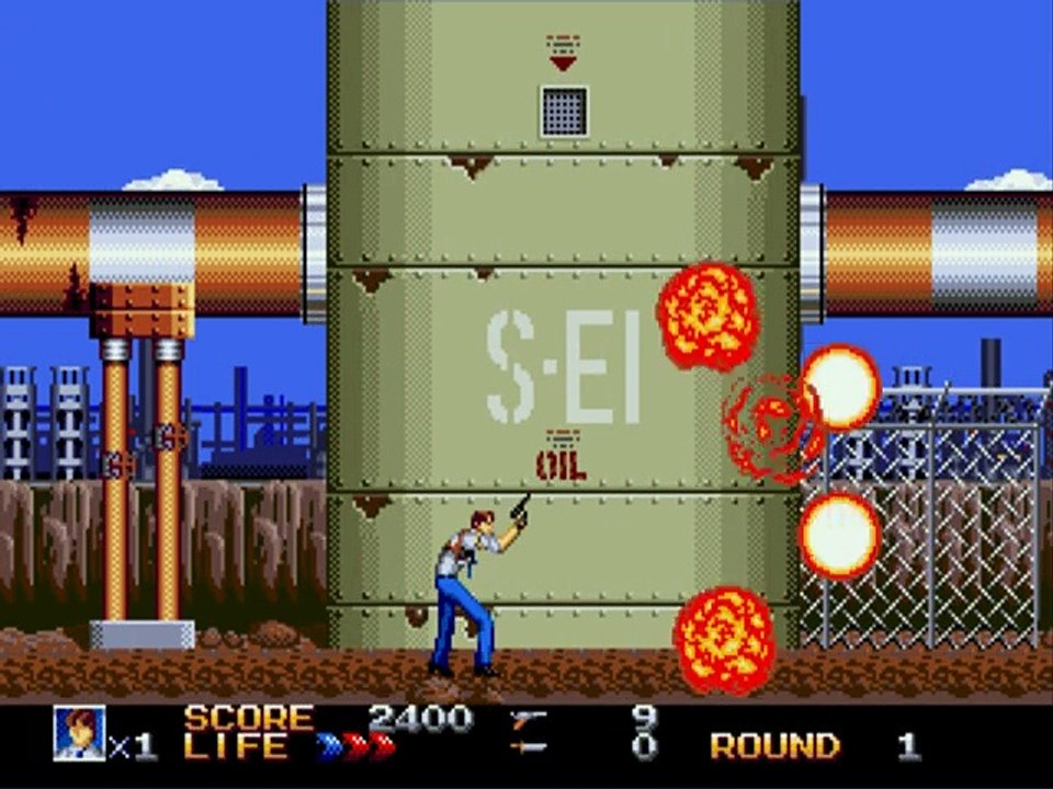 Rolling Thunder 3 online multiplayer - megadrive