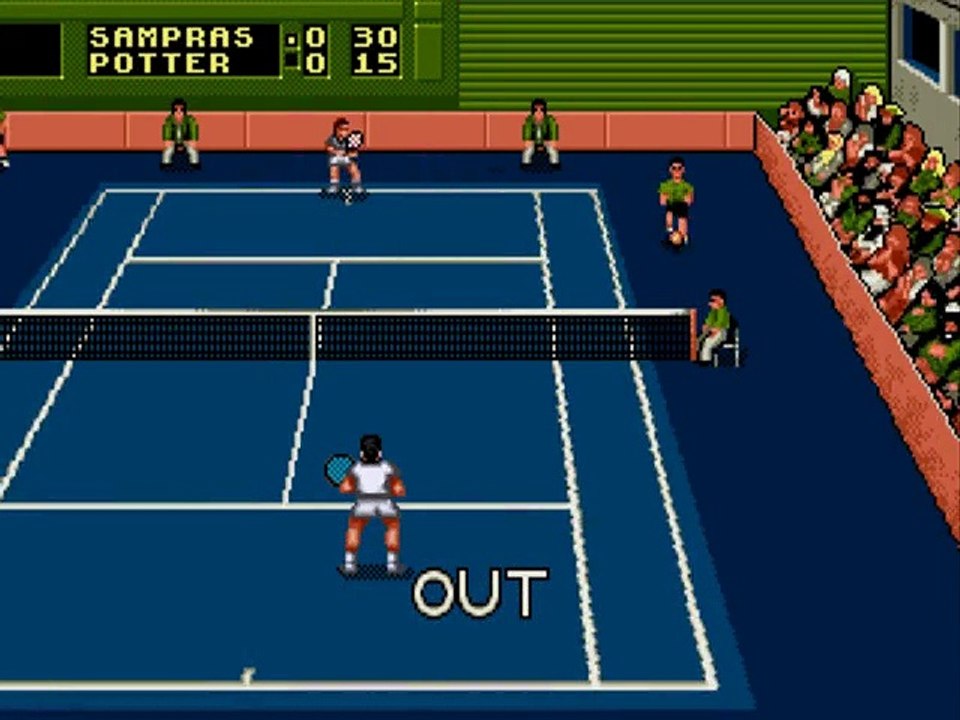 Sampras Tennis 96 online multiplayer - megadrive