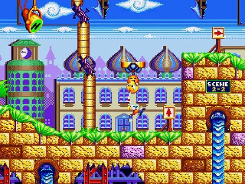 Dynamite Headdy online multiplayer - megadrive