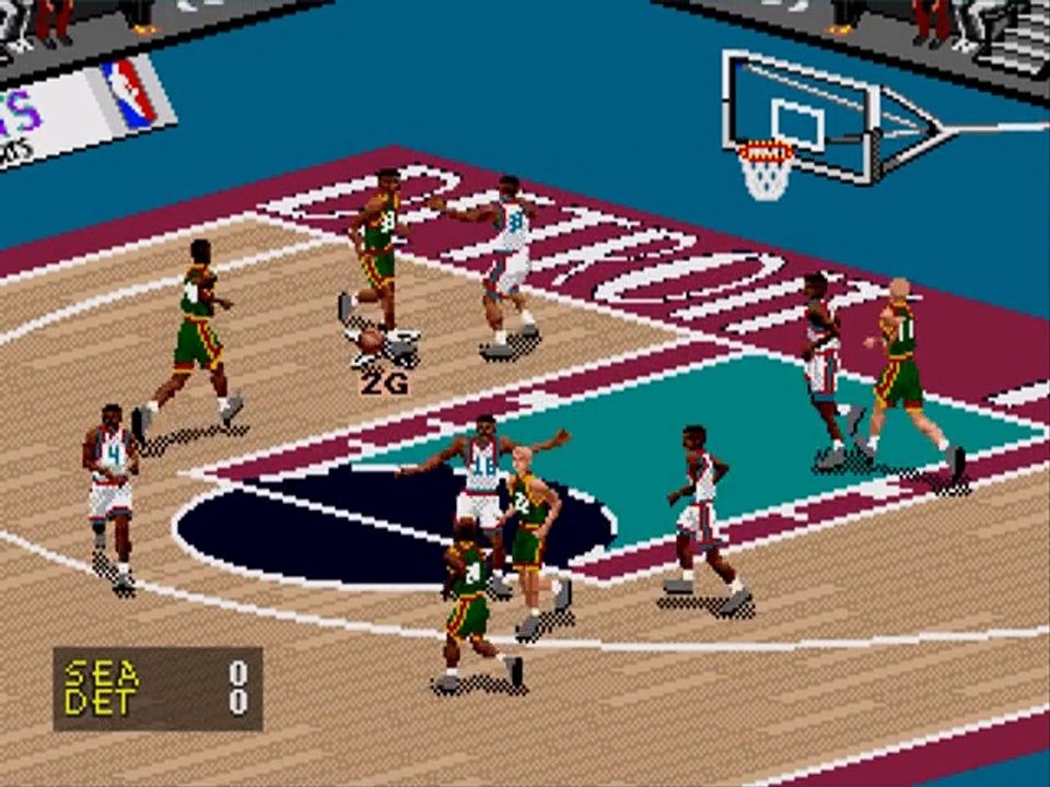 NBA Live 98 online multiplayer - megadrive