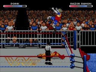 WWF Raw online multiplayer - megadrive