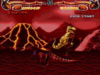Primal Rage online multiplayer - megadrive
