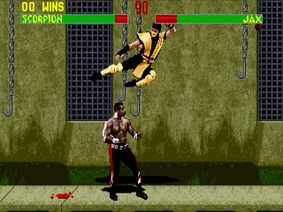 Mortal Kombat II online multiplayer - megadrive
