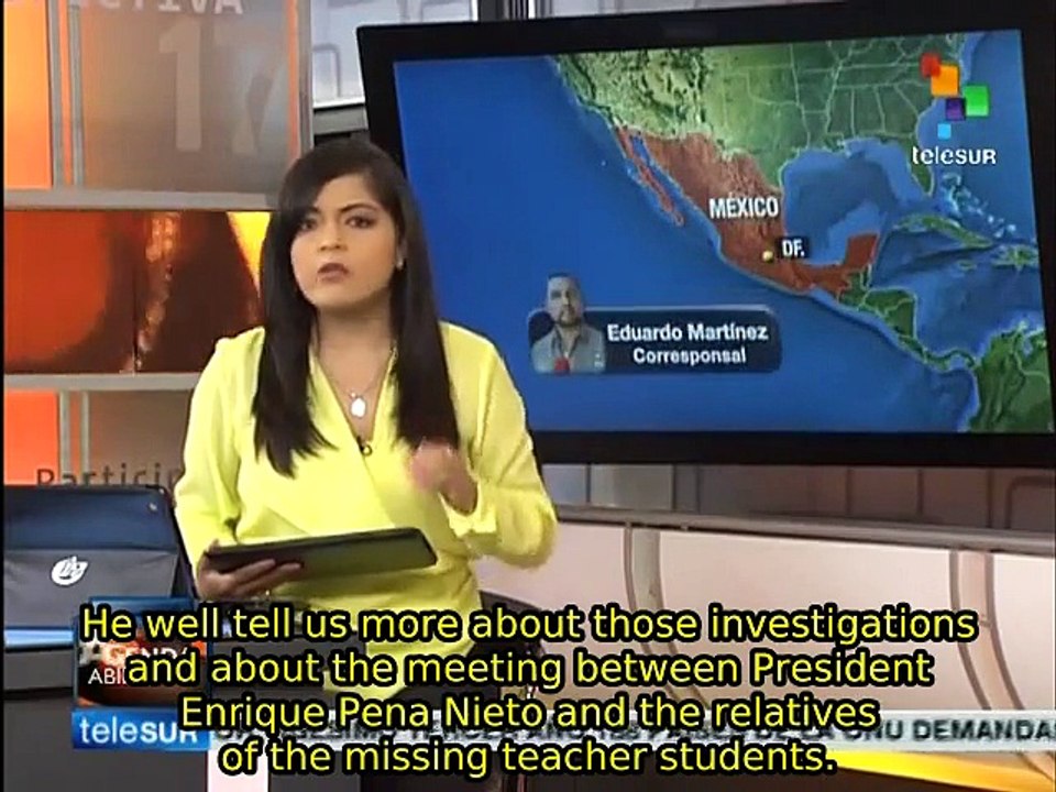 Mexico: President Peña Nieto to meet with missing students' relatives