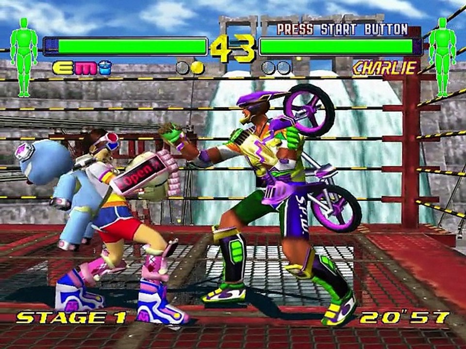 Fighting Vipers 2 online multiplayer - dreamcast