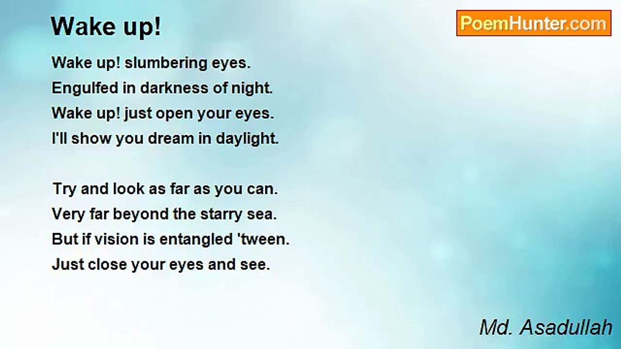 Md. Asadullah - Wake up!