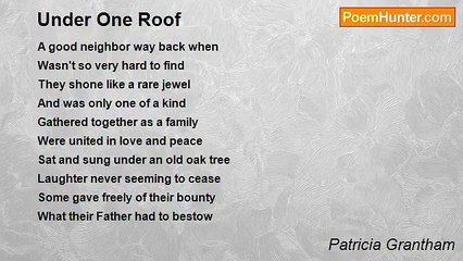 Patricia Grantham - Under One Roof