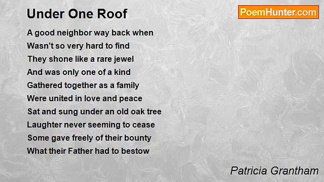 Patricia Grantham - Under One Roof