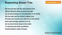 Kakoli Mukherjee - Replanting Dream Tree
