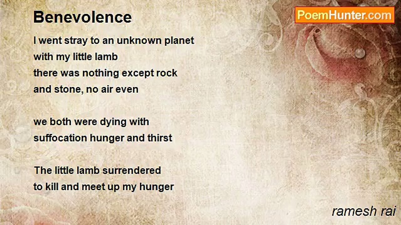 ramesh rai - Benevolence