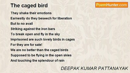 DEEPAK KUMAR PATTANAYAK - The caged bird