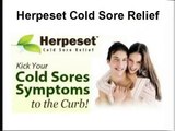 Herpeset Cold Sore Relief   How To Get Rid Of Cold Sores Fast