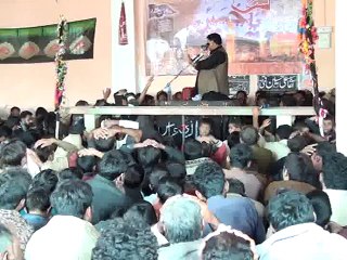 Majlis e Aza 10 muharam  2014 Zakir Nasir Abbas Notak at Jaie vain Jhang