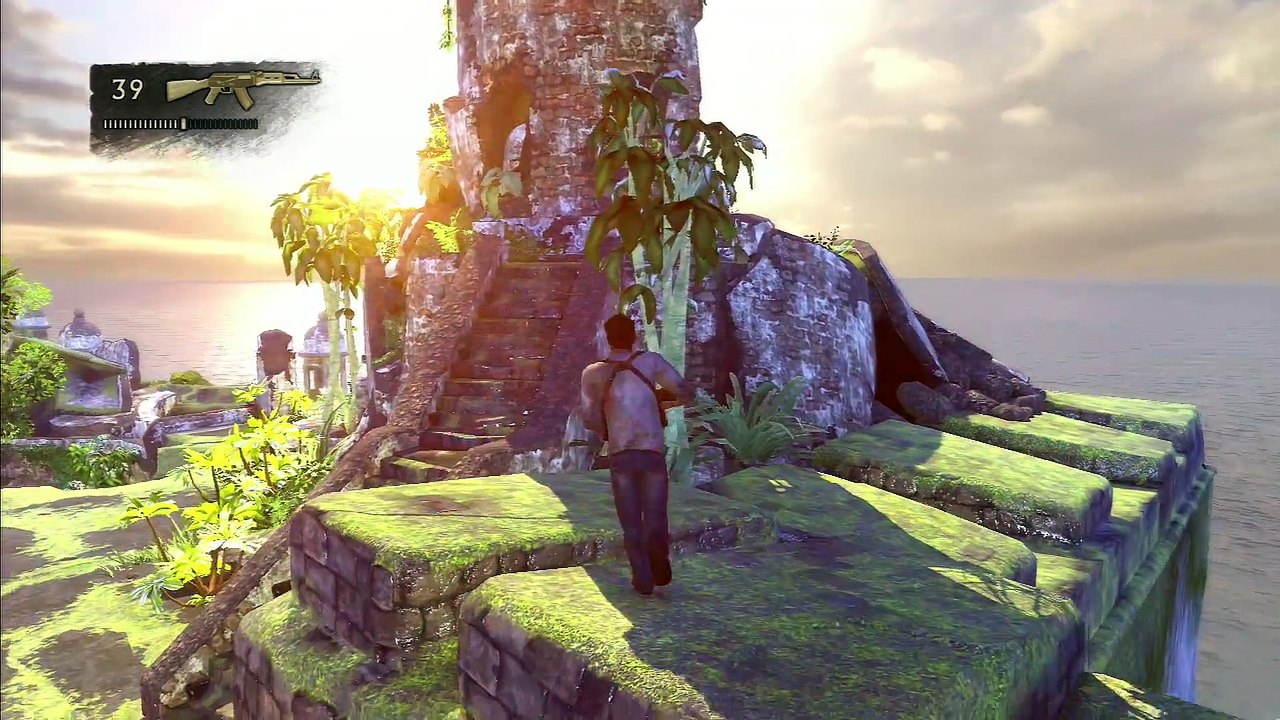 Uncharted Drake's Fortune (Part 5 of 22) Chapter 5 The Fortress Crushing Let's Play Walkthrough Gameplay Playthrough